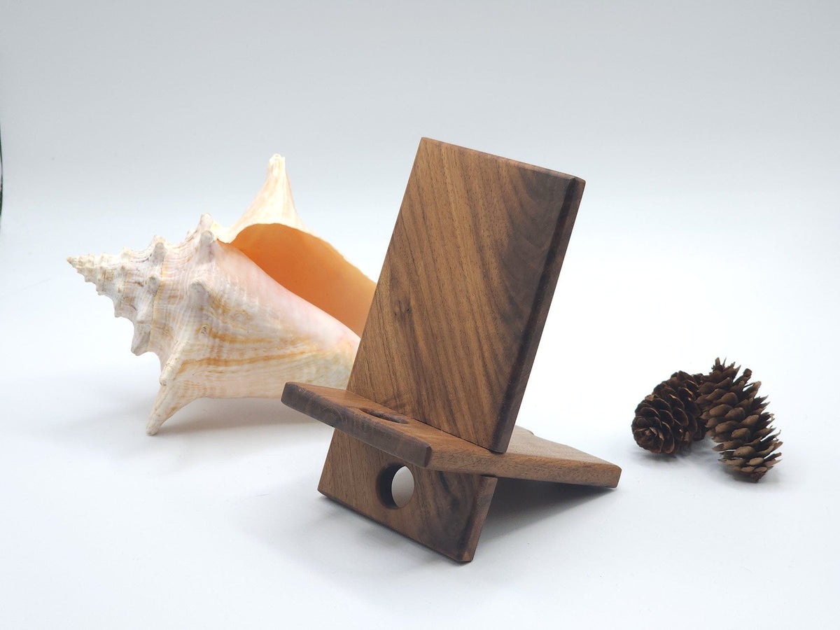 Solid Wood Phone Stand